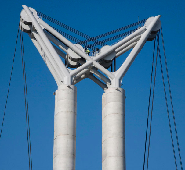 Bouygues Travaux Publics - Projet - Pont de Flaubert à Rouen