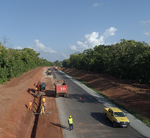 A3 Bouaké-Ferkessédougou motorway