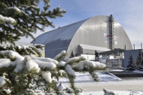 New Chernobyl containment arch