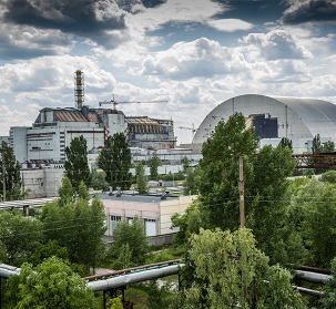 Nouvelle arche de confinement  de Tchernobyl