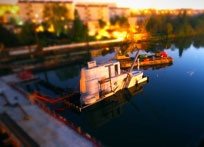 Chatou river barrage