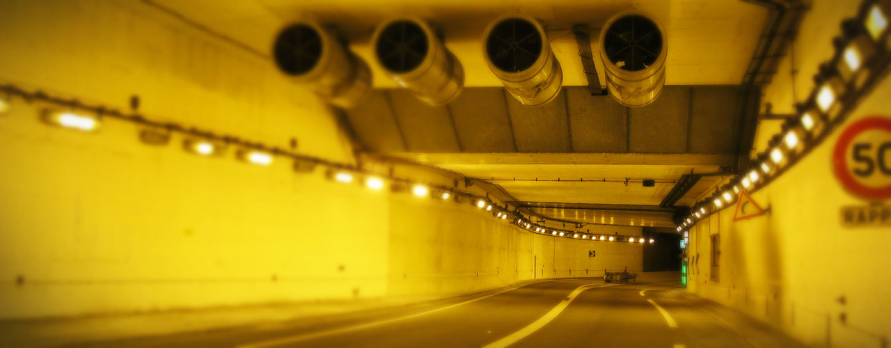 A14/A86 motorway underground complex 