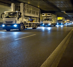 A14/A86 motorway underground complex 