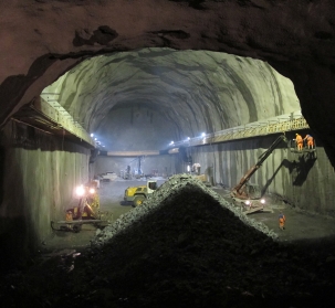 Hongrin Léman underground hydropower house