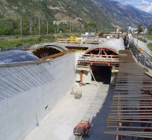 Tranchée couverte de Turtmann