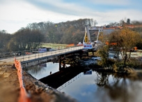 Viaduct over the Brivet river at Pontchâteau