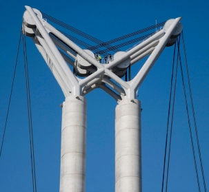 Flaubert Bridge in Rouen