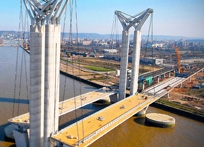 Flaubert Bridge in Rouen