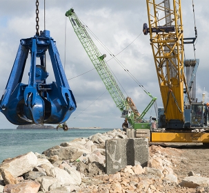 Extension of the Port of Cherbourg 