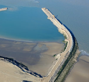 Extension en mer du Port de Calais 